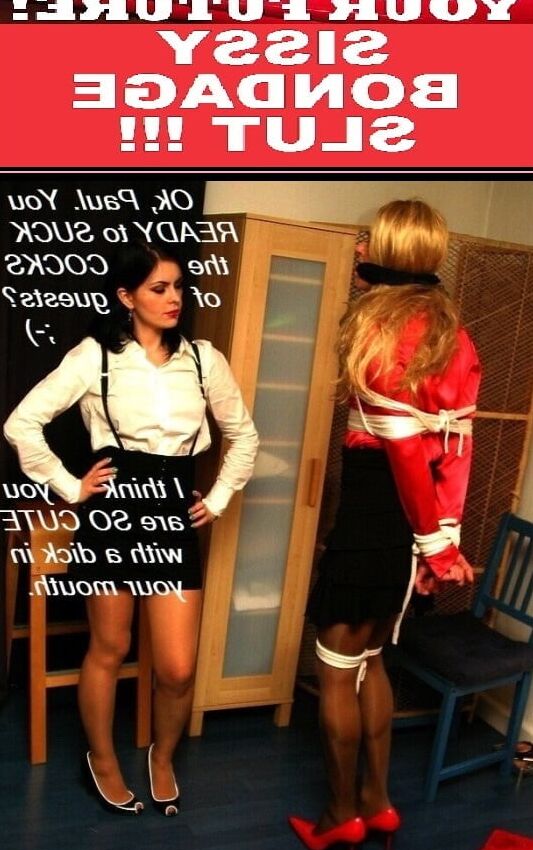 Bondage and sissies captions