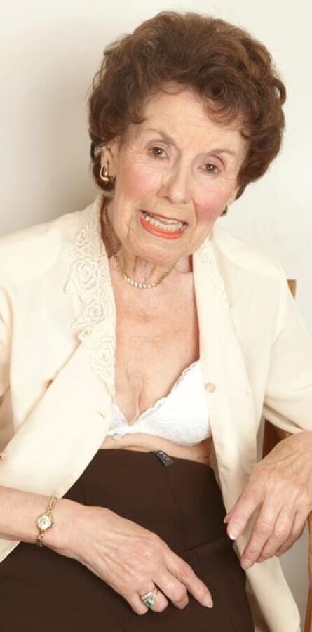 Erotic, elegant dream grandma