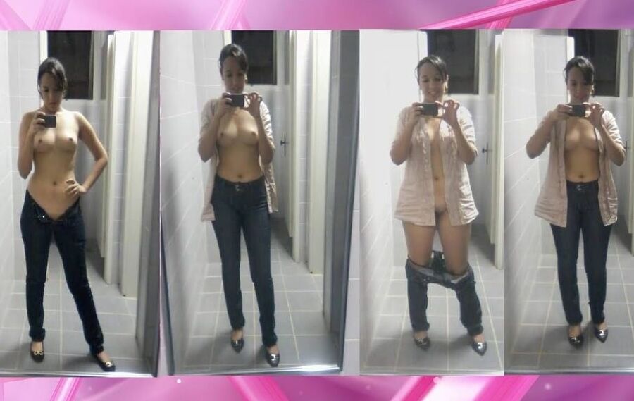 Hot girl dressed undressed