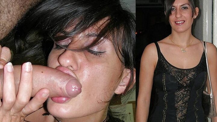 Before and after amateurs cock sucking