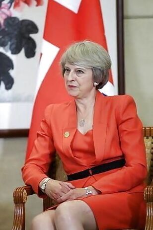 Die britische Politikerin Theresa May