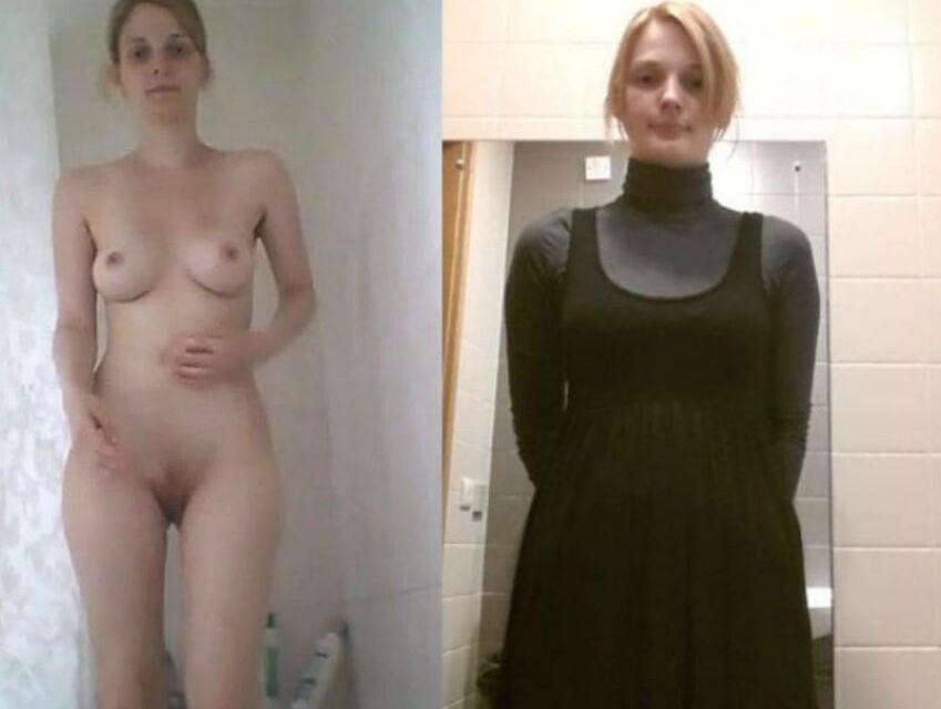 Random Whores and Sluts Dressed and Undressed