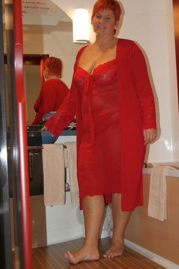 Posing in Red part ..