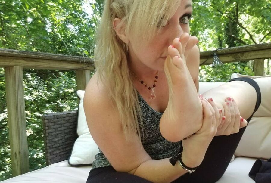 Girls Smelling Own Feet