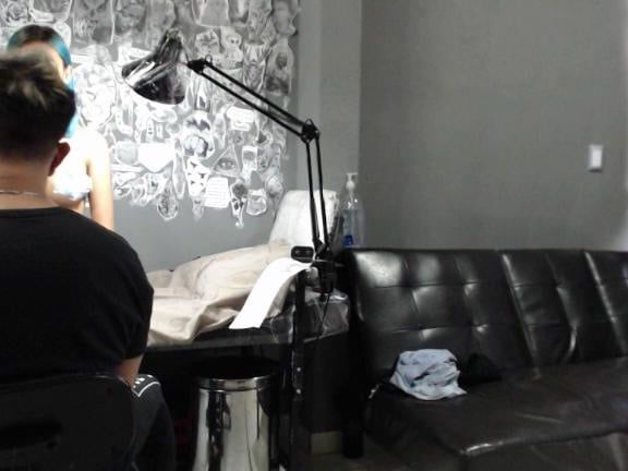 tattoo parlour voyeur