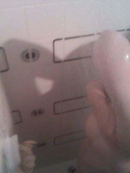 Mature shower time