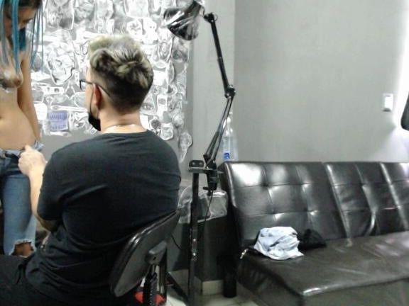 tattoo parlour voyeur
