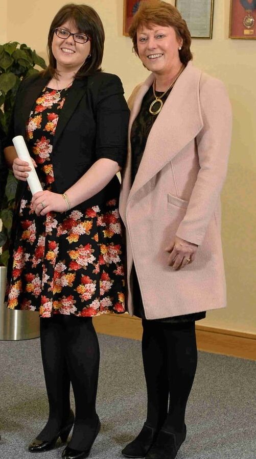 Business Graduates in Tights