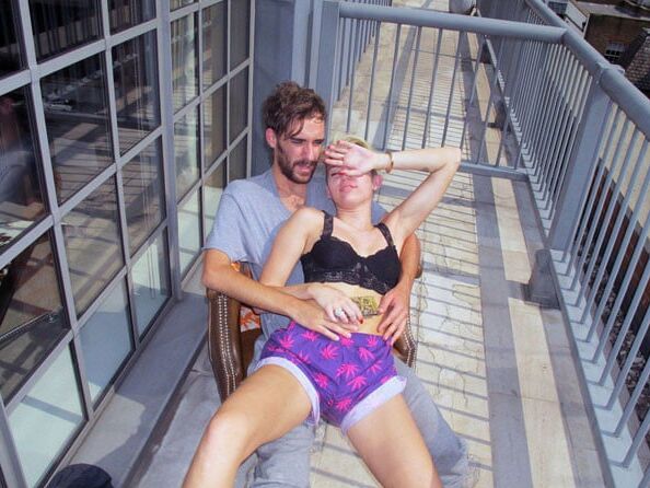 American actress and singer Miley Cyrus