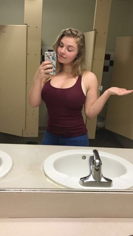 Blonde and big tits