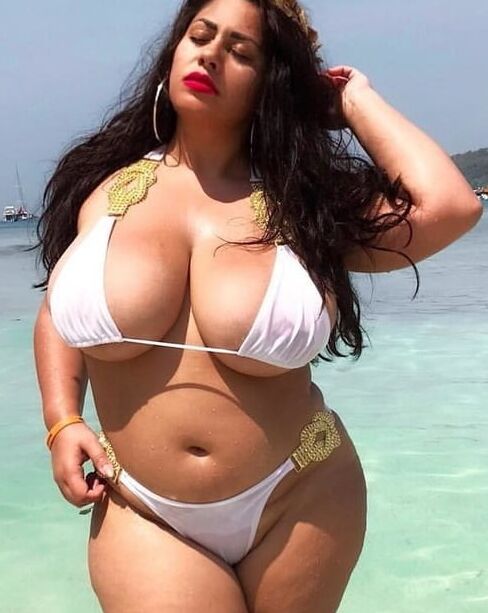 Big tits in bikini