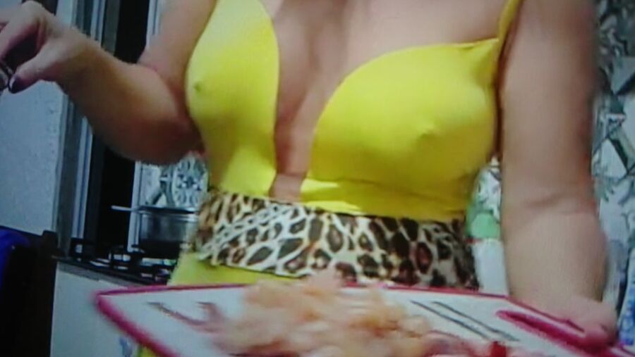 Nipples through clothes.