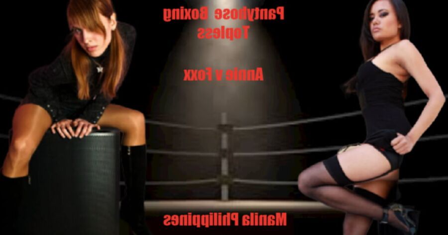 Topless Pantyhose Boxing