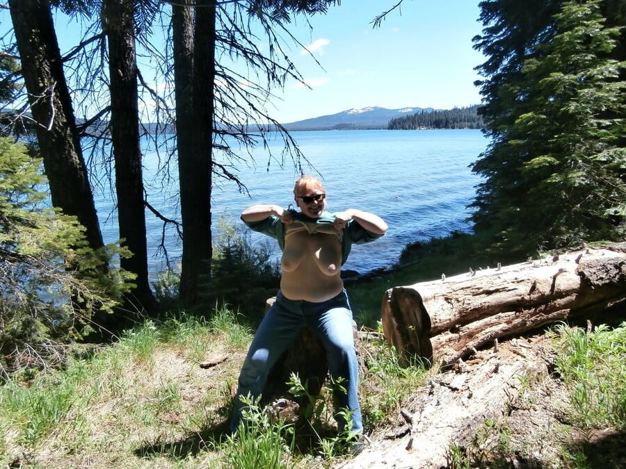 A little flashing in the woods