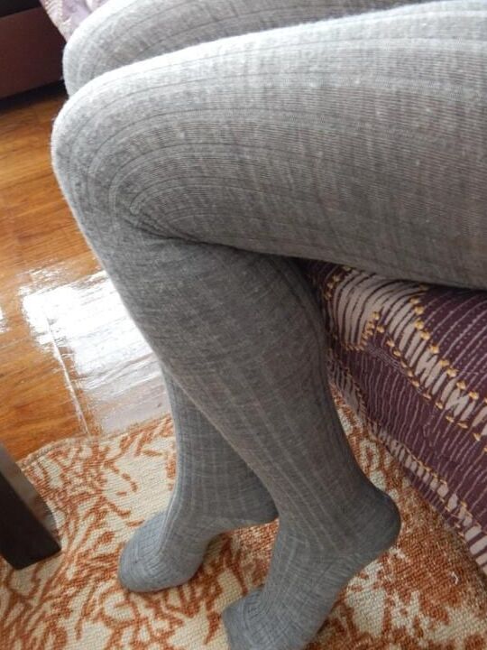 Wool and cottons pantyhose