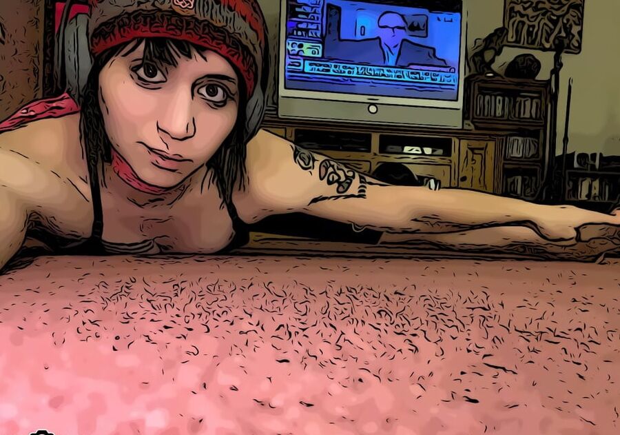 Bored at home, feeling alone.