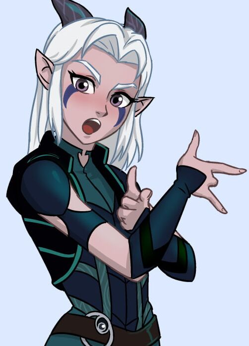 Dragon Prince:Series Female Netflix.