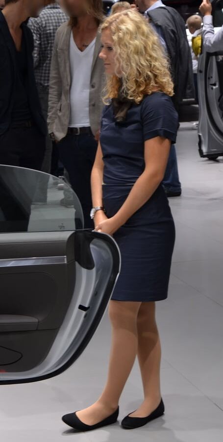 Exhibition Cunt in Pantyhose