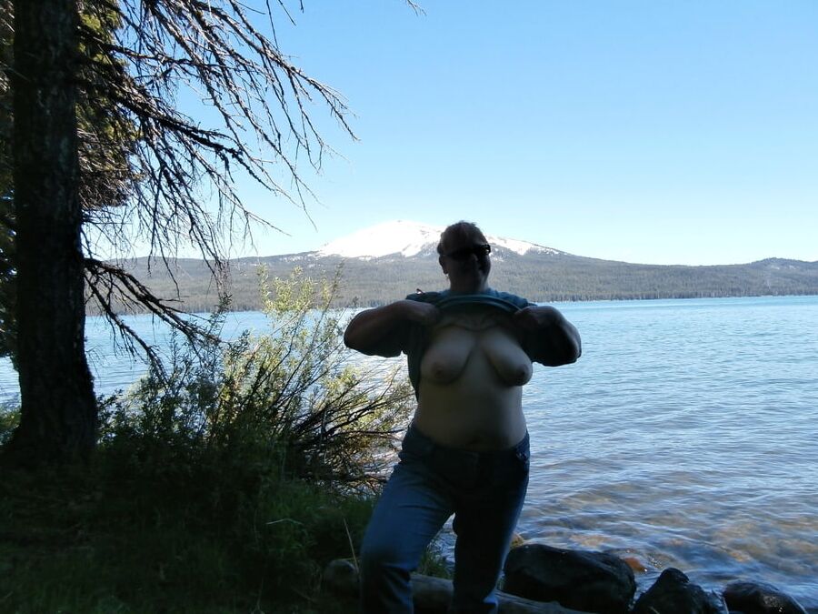A little flashing in the woods