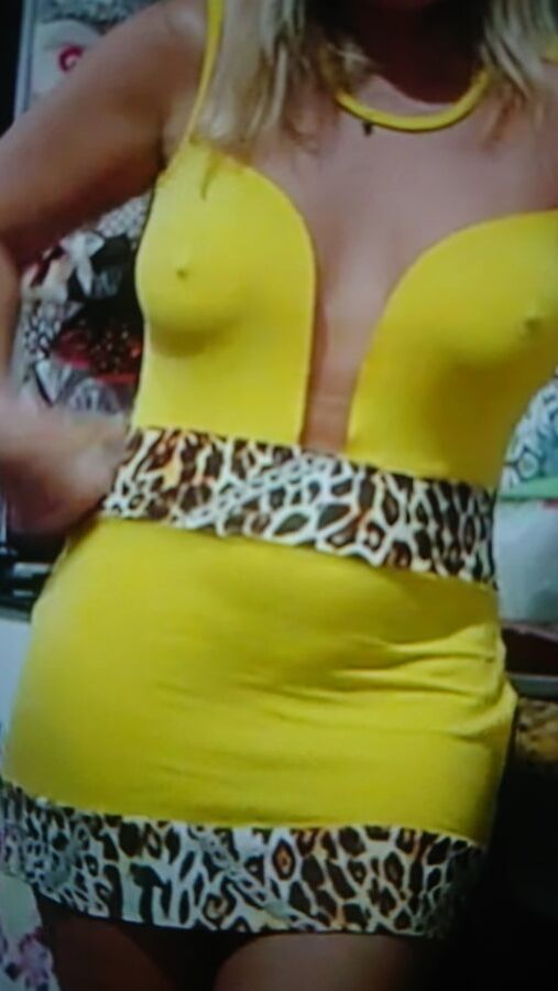 Nipples through clothes.