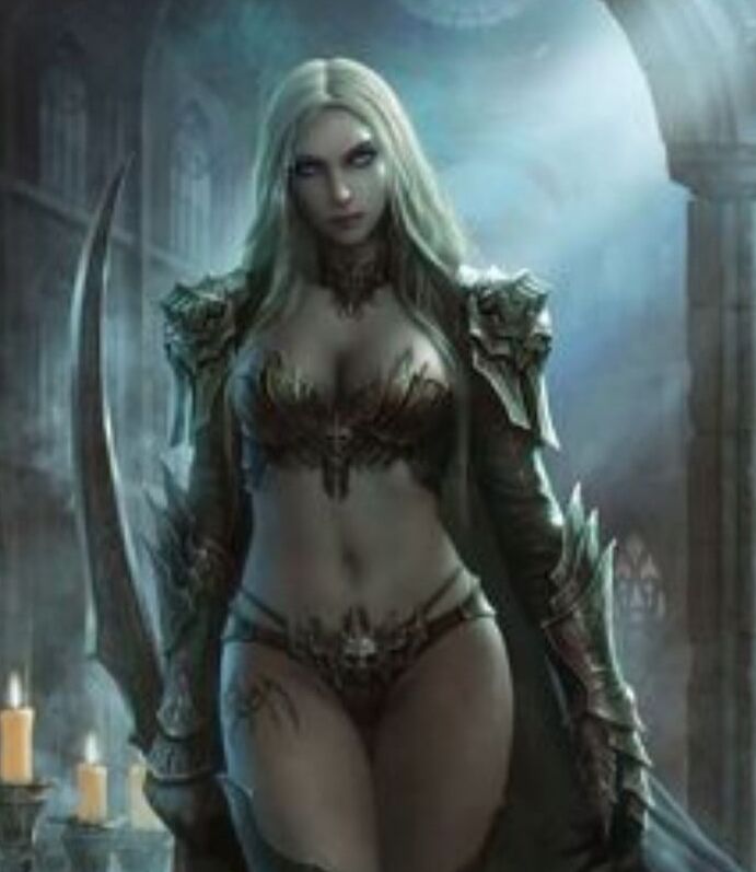 Sexy fantasy female warriors