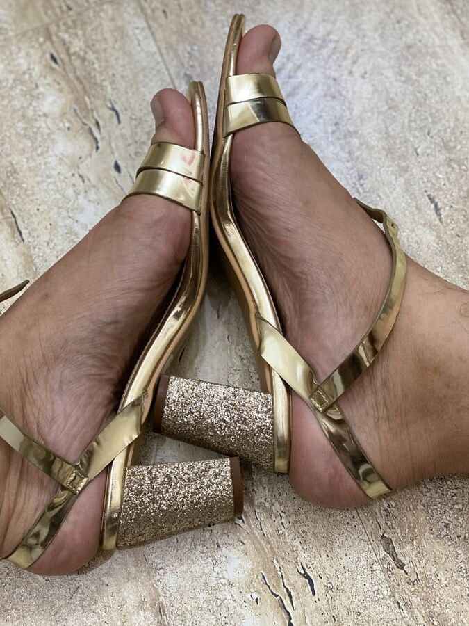 Wearing Moms Heels