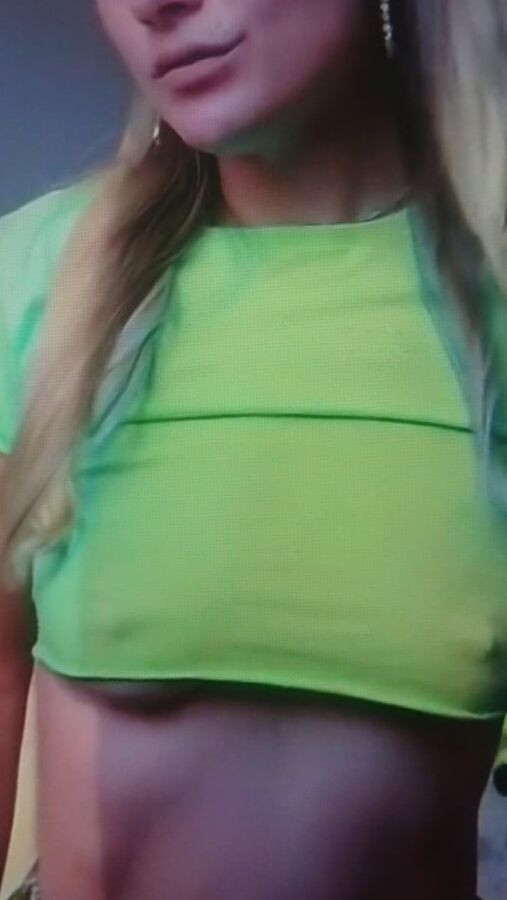 Nipples through clothes.