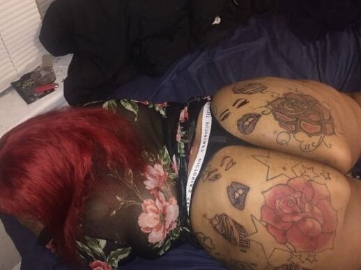 Super Tatted BBW Freak