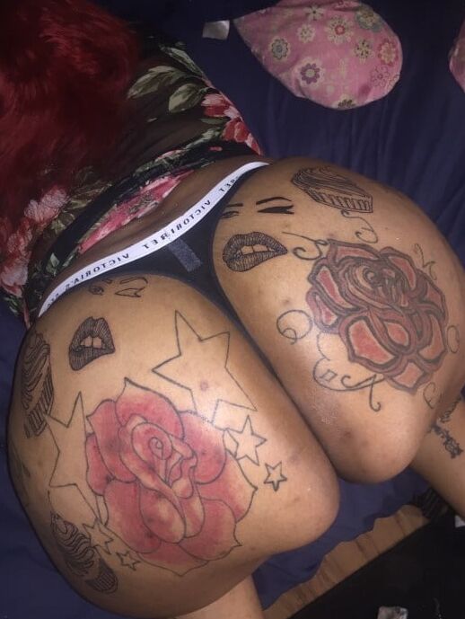 Super Tatted BBW Freak