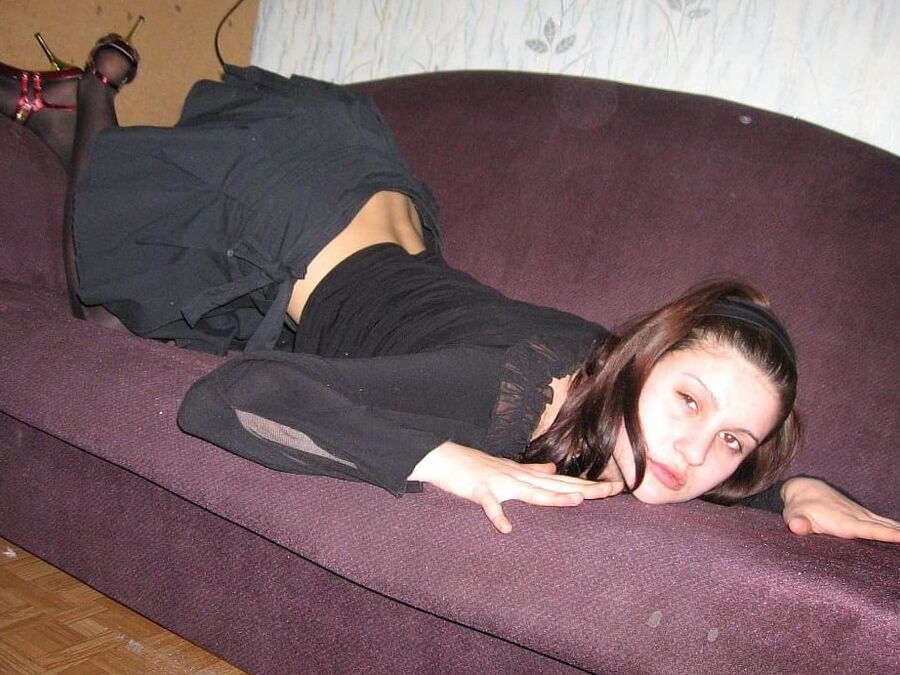 A GIRL IN STOCKINGS