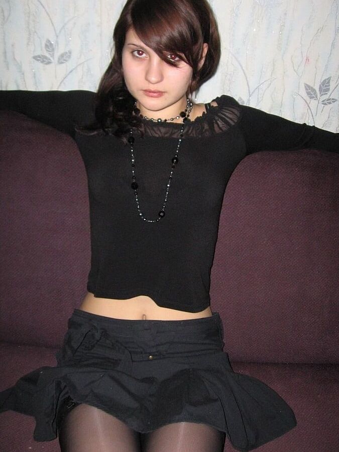 A GIRL IN STOCKINGS