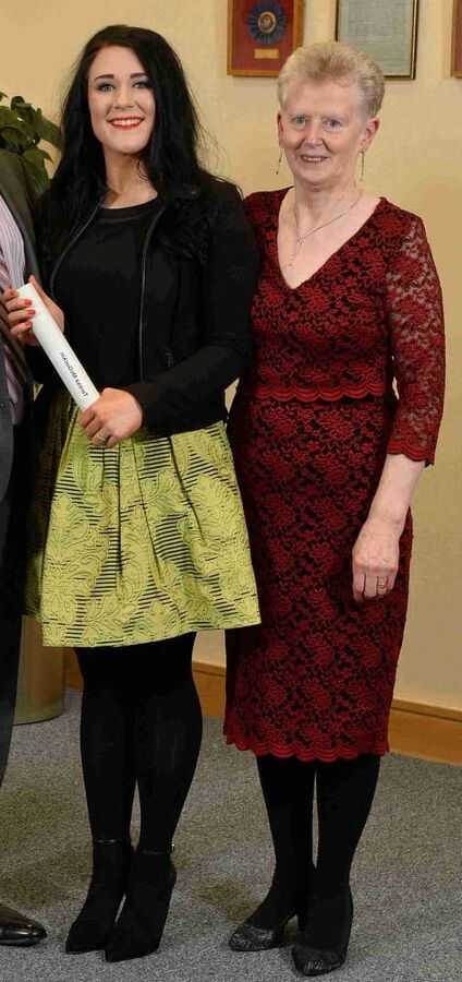 Business Graduates in Tights