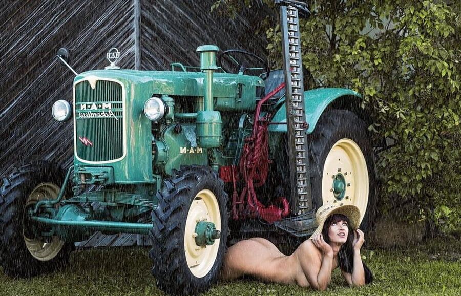 Traktor und Miezen
