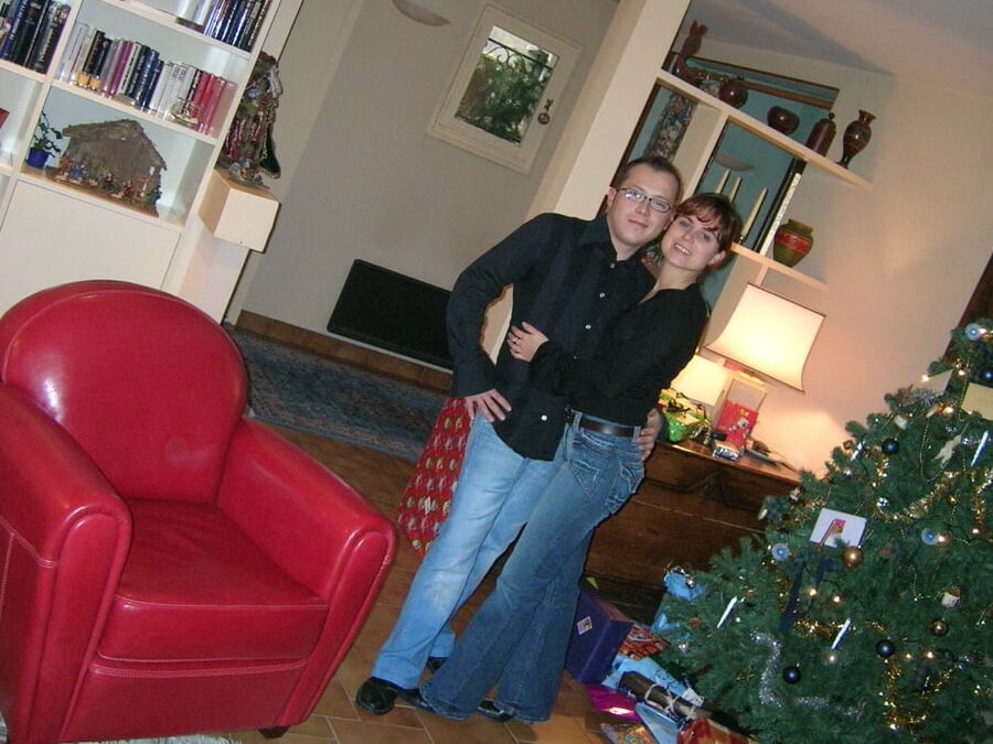 French amateur couple Belinda