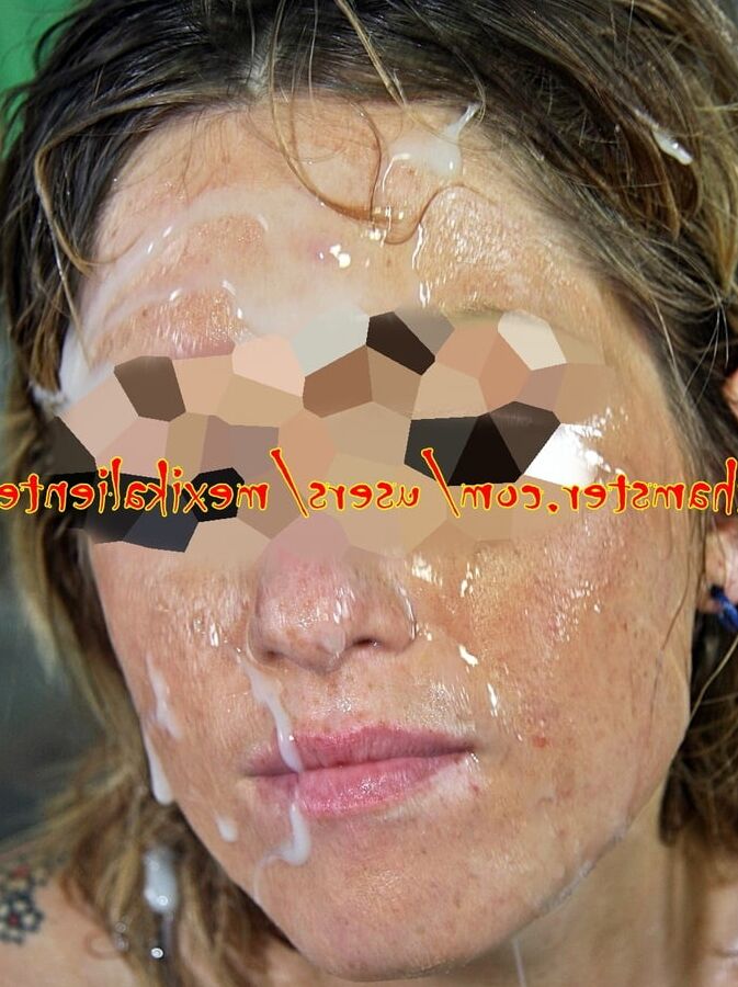 Emo girl gets her milk bath