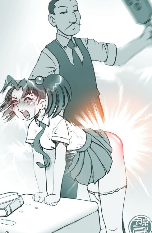 Kami Tora Art (Red bottom - Spanking)