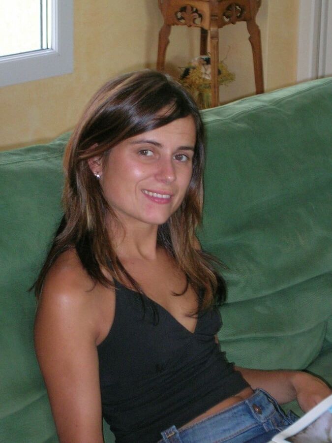 French amateur couple Belinda