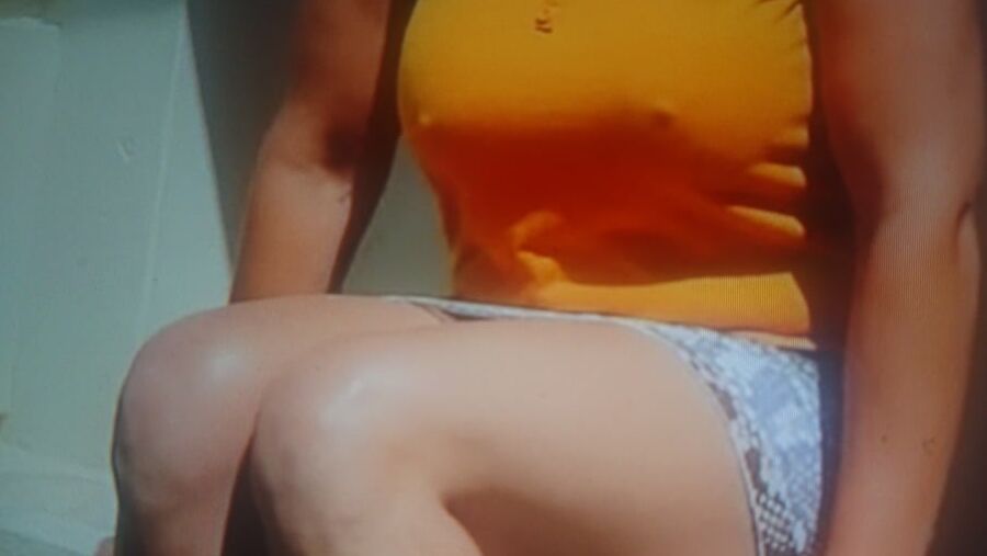Nipples through clothes.