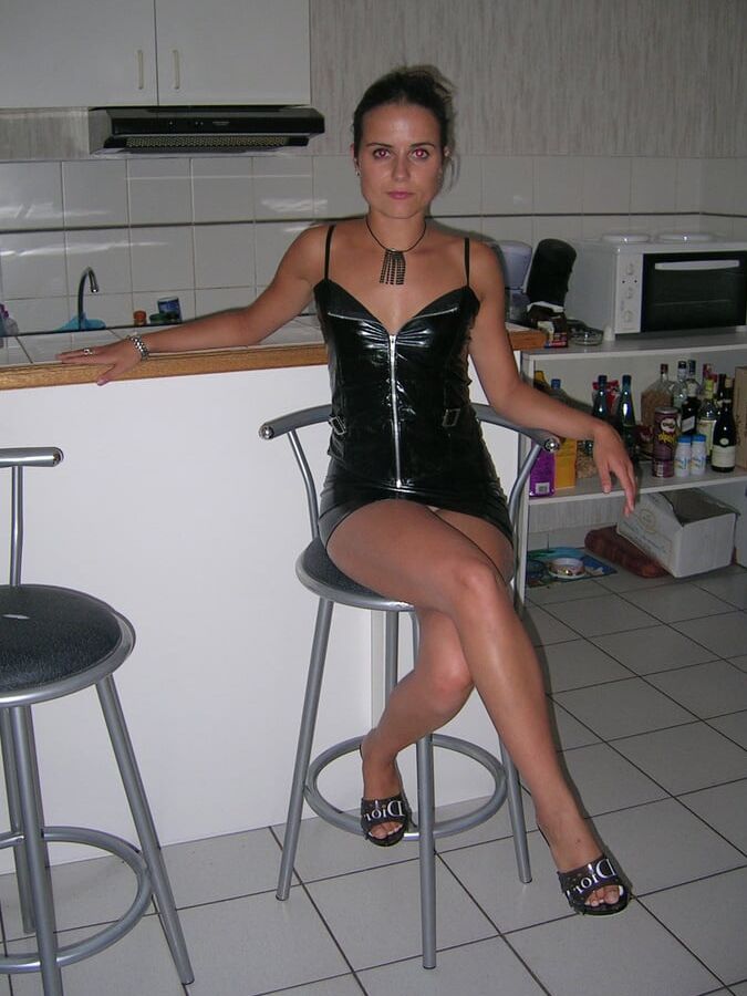 French amateur couple Belinda