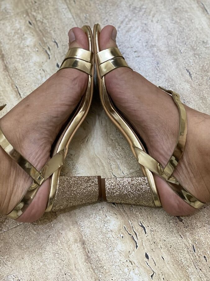 Wearing Moms Heels
