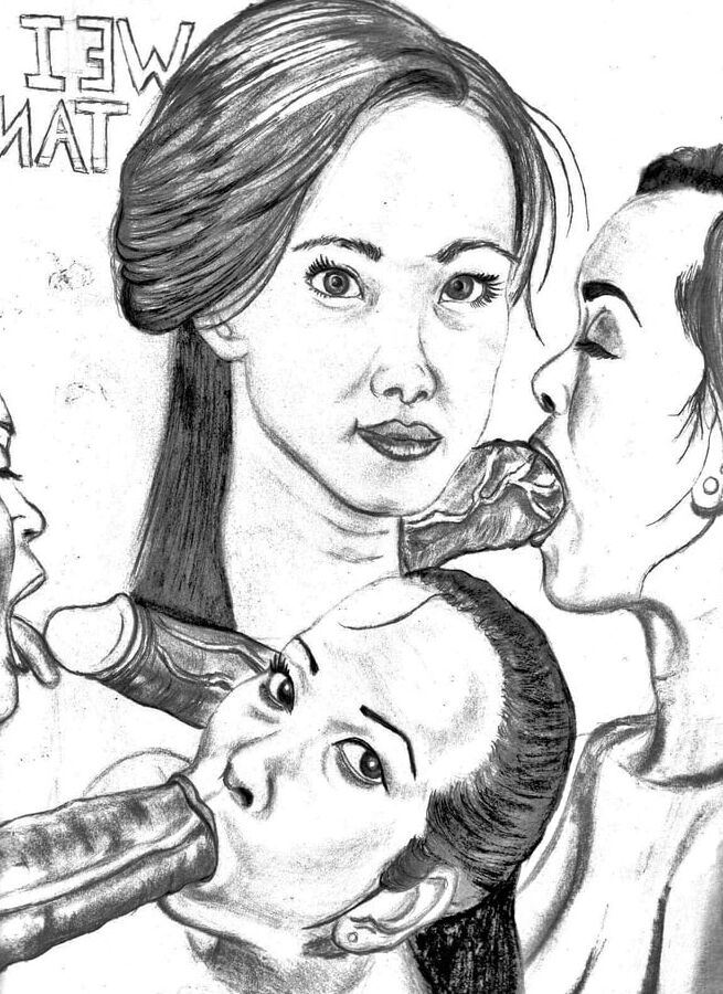 My Asian Slut Drawings