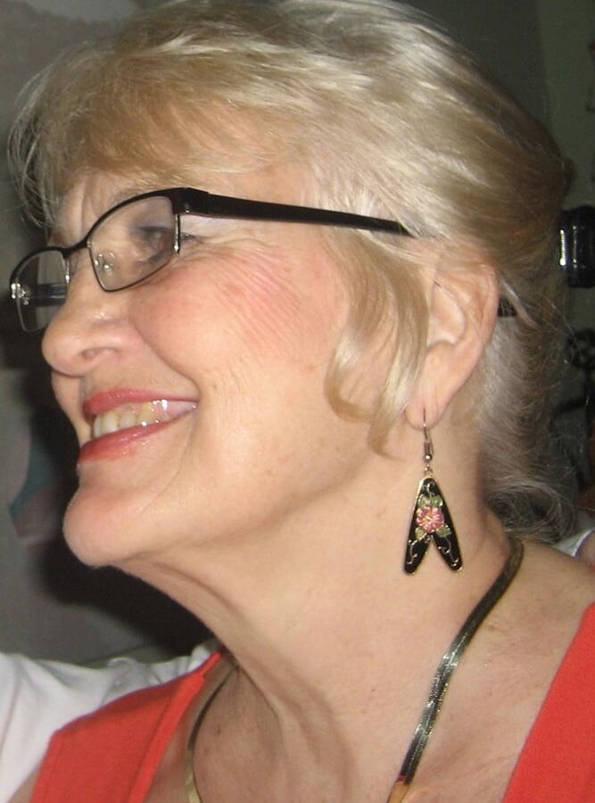 Busty Blonde Granny