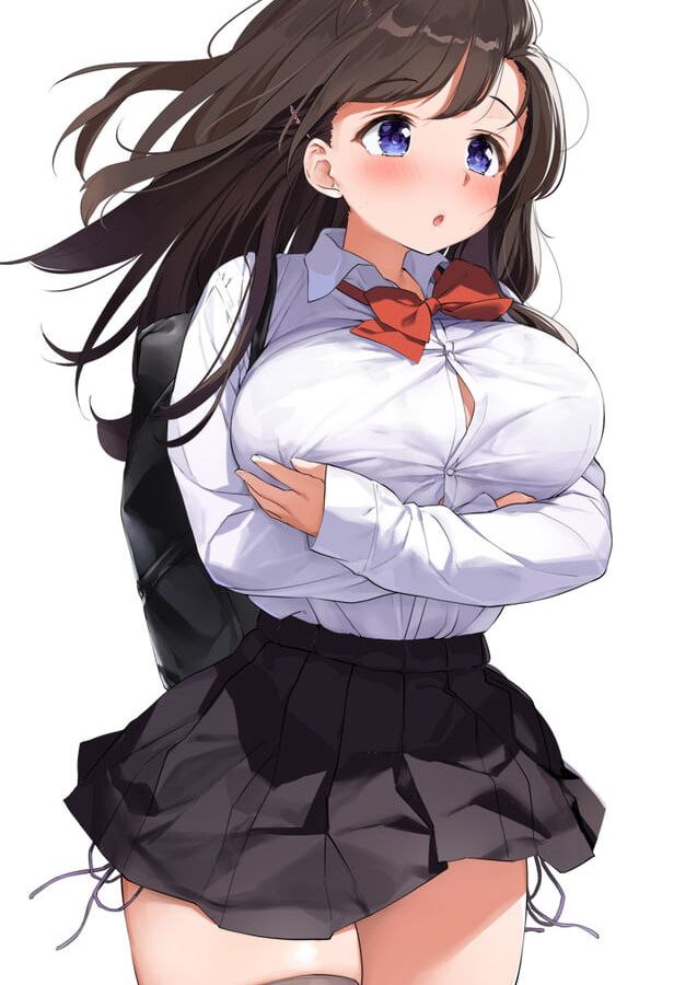 BIG BREASTS IN CLOTHES ECCHI
