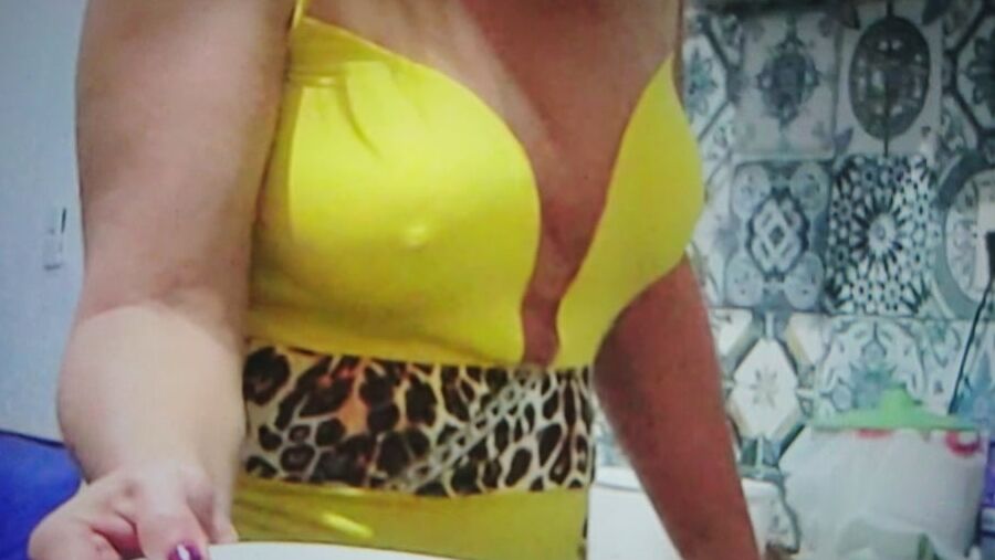 Nipples through clothes.