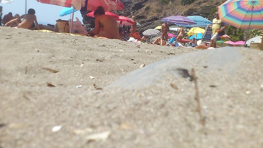Cloudy nudist day