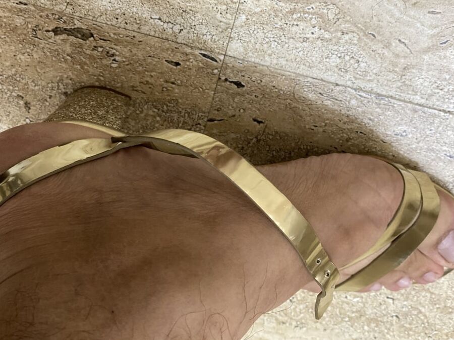 Wearing Moms Heels