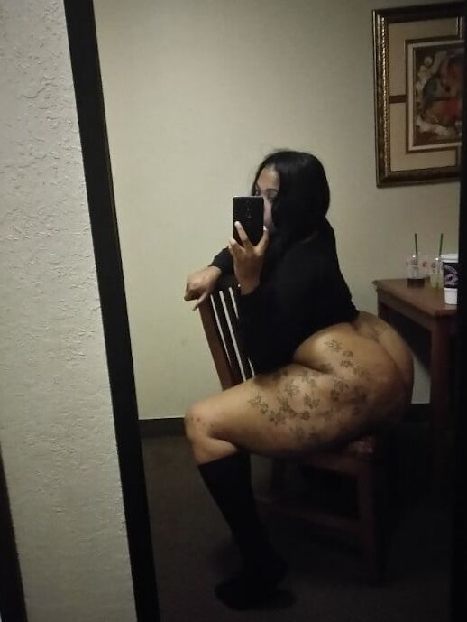 Super Tatted BBW Freak
