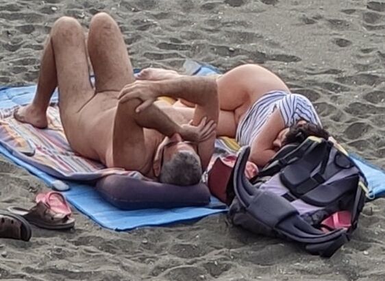 Cloudy nudist day