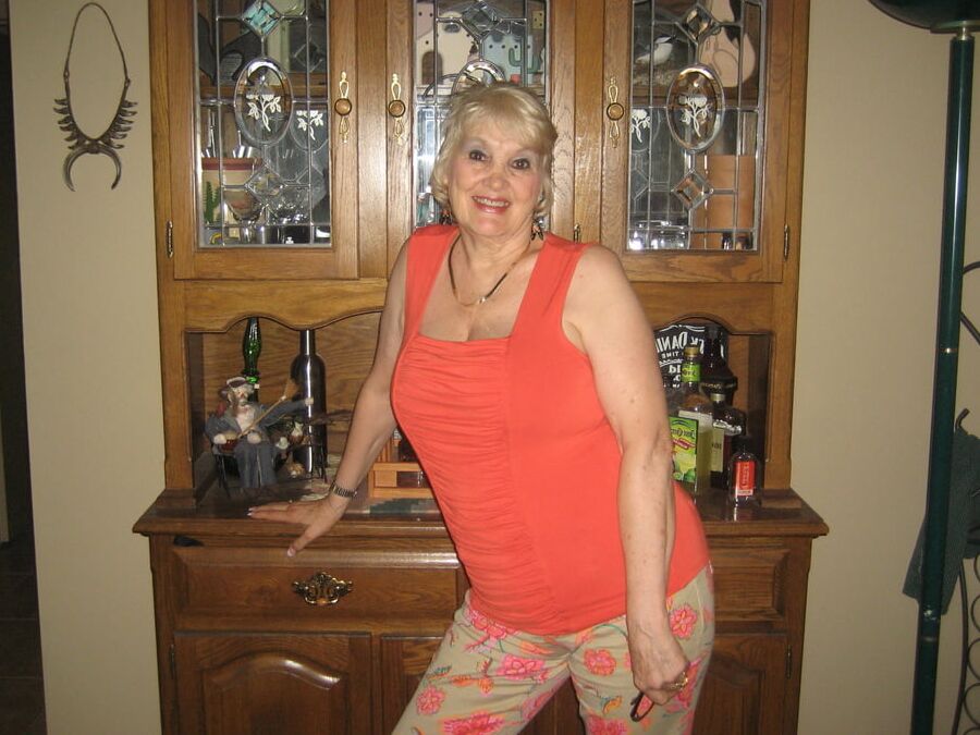 Busty Blonde Granny