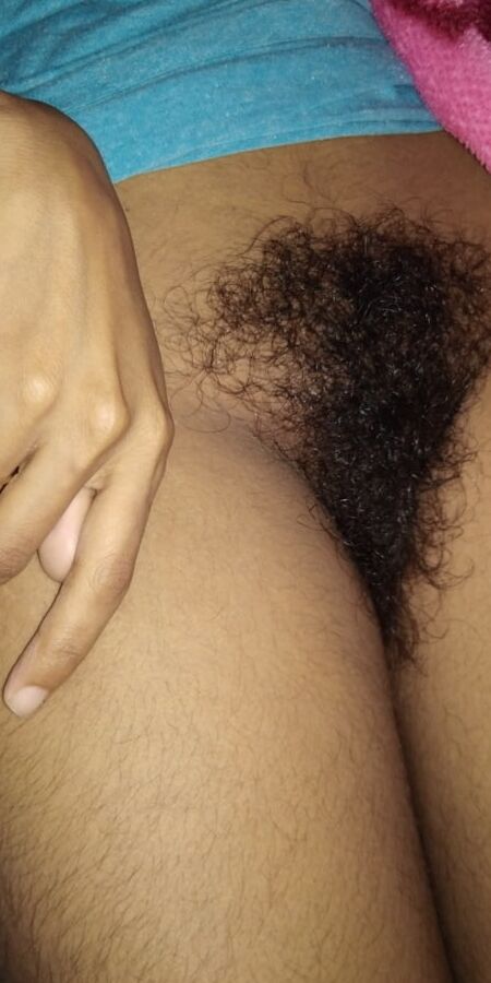 Indian hairy wife